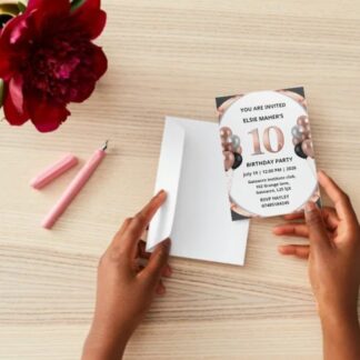 Custom Personalised Invitations