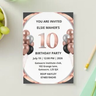 A6 Custom Personalised Glossy leaflets