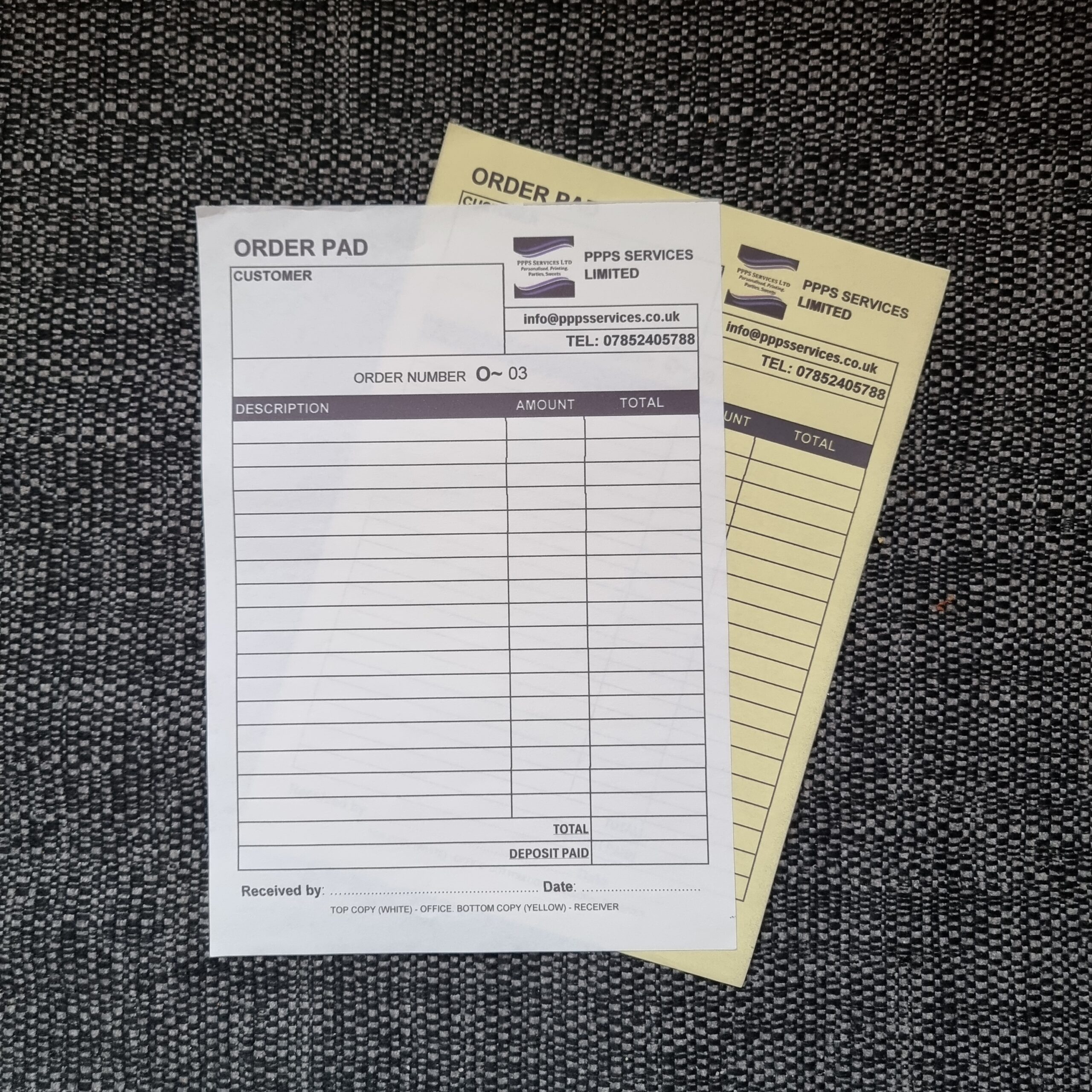 A5 Carbonless Copy Loose Leaf
