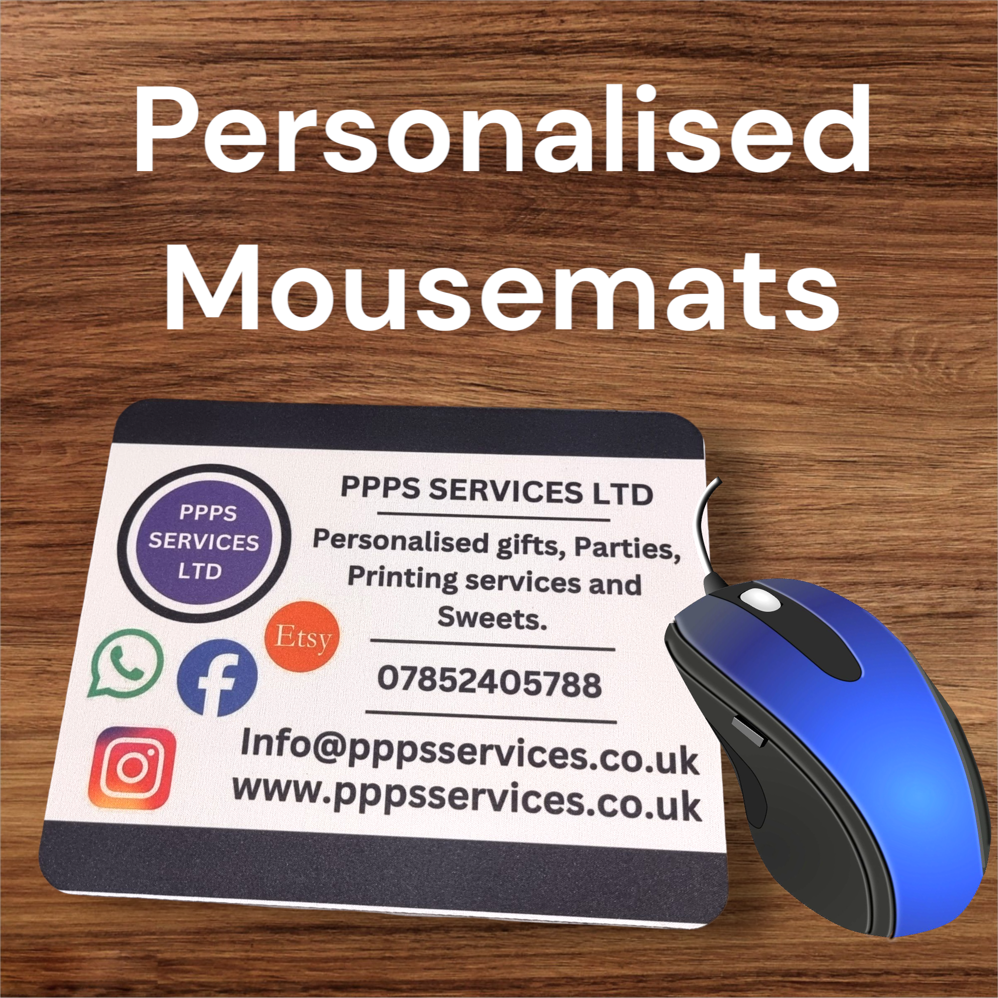 Custom Personalised Mousemats